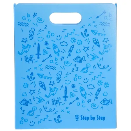 Step by Step Heftbox mit Tragegriff, Blau