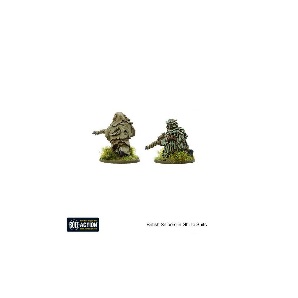 Bolt Action - British Snipers in Ghillie Suits