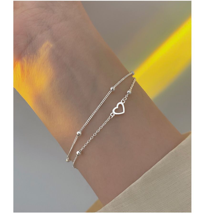 Gaya - Hart gelaagde armband
