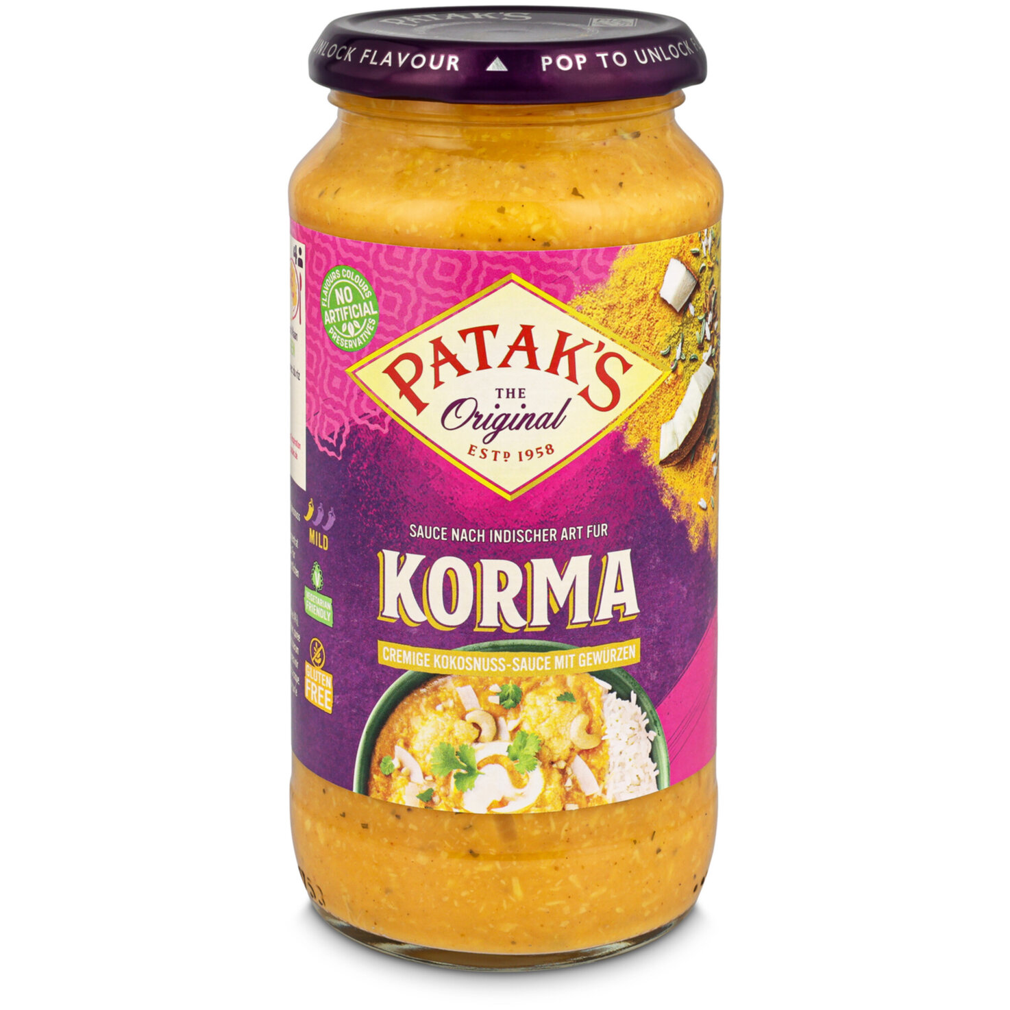 Pataks Korma Sauce