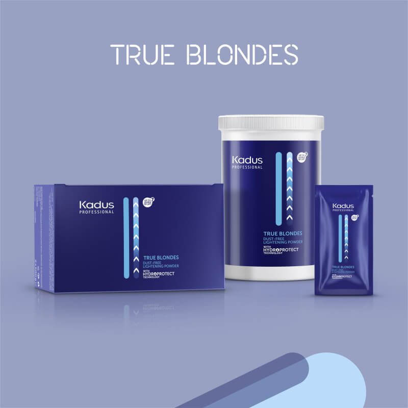 Poudre décolorante 7 tons True Blondes Kadus 500g