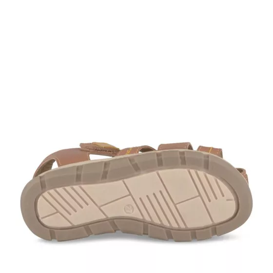 Sandales COGNAC CHARLIE & FRIENDS CUIR