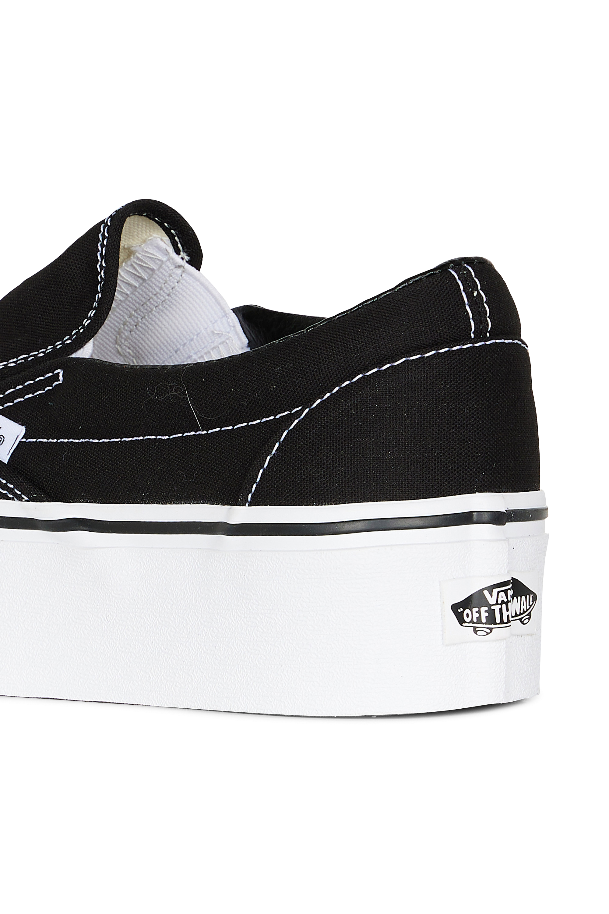 VANS Baskets UA Classic Slip-On Stackform Noir