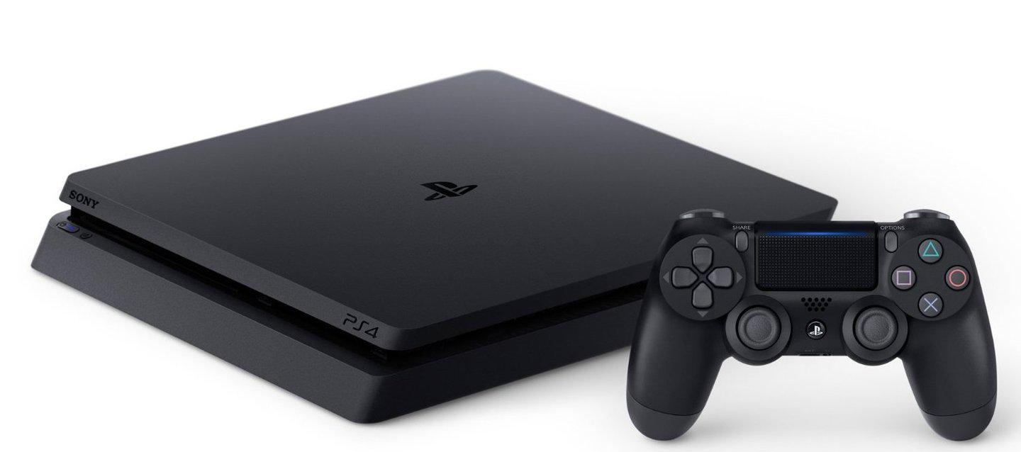 Sony PlayStation 4 Slim (PS4 Slim) | incl. game