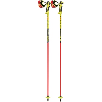 Leki Worldcup Racing Comp Jr. Stock Rot / Gelb Kinder