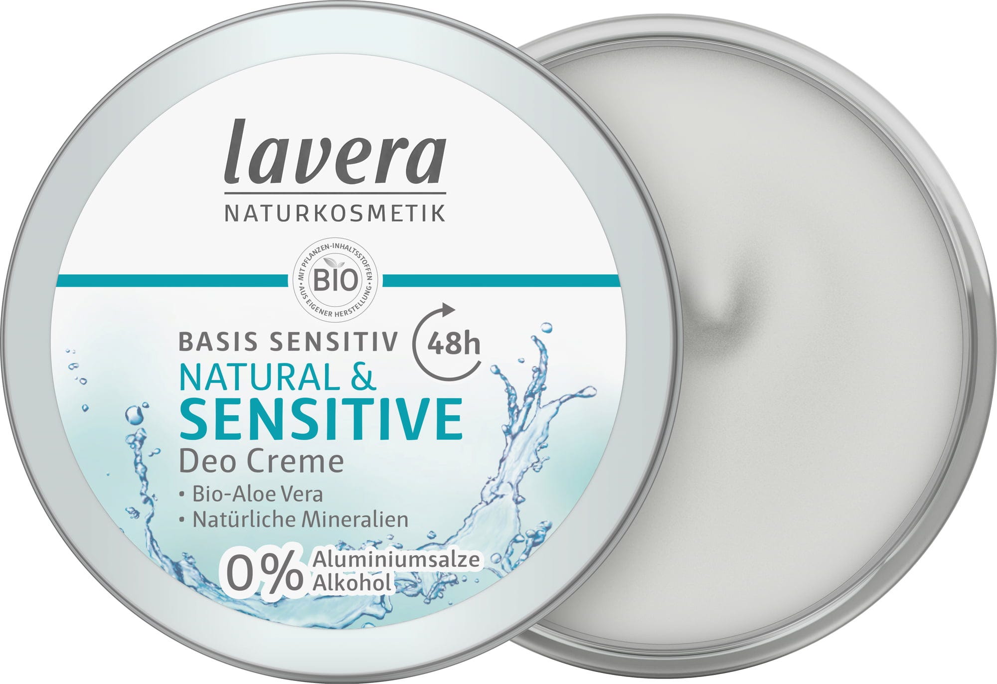 lavera  Basis Sensitiv Natural & Sensitive Deo Cream, 50 ml