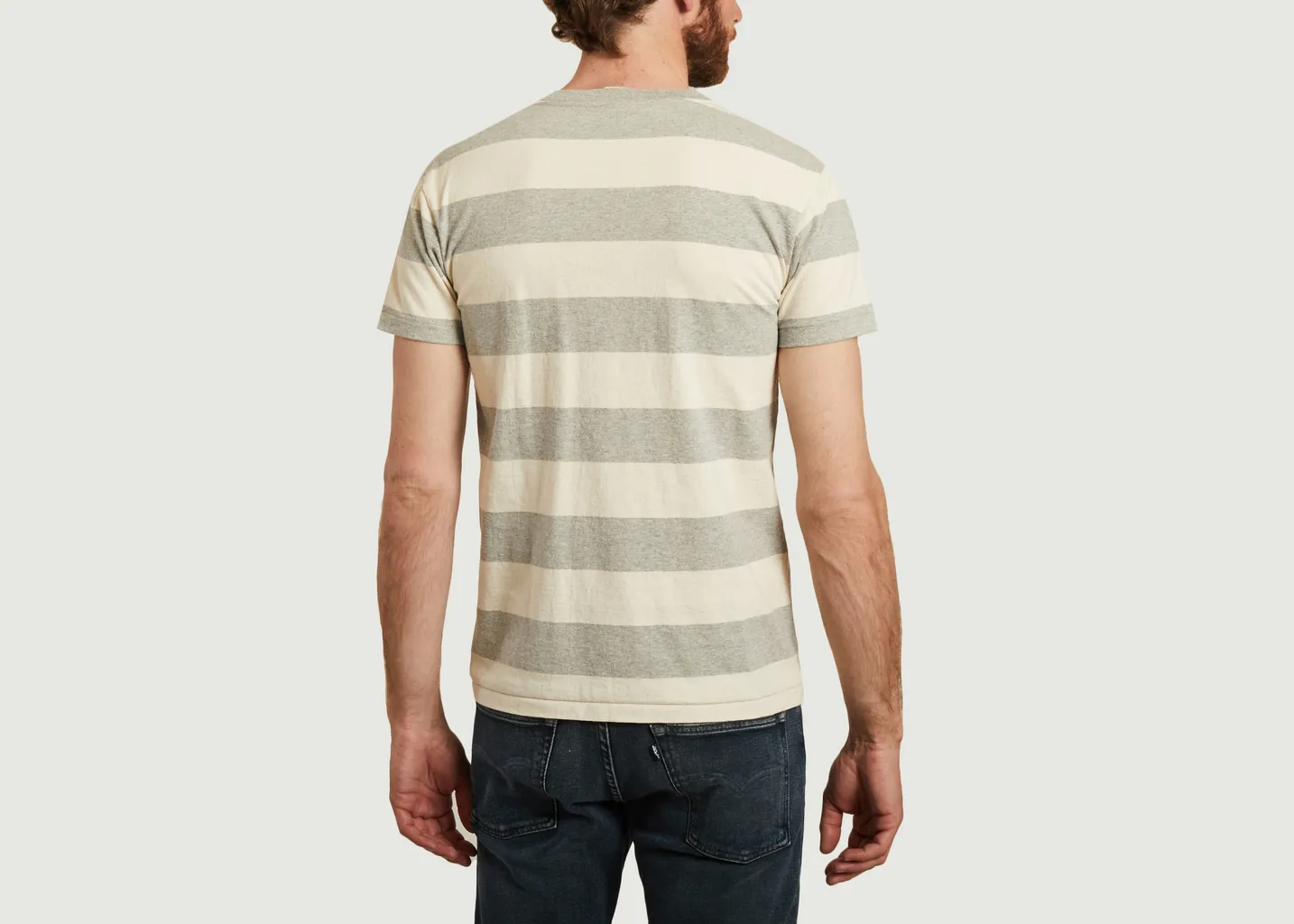 T-shirt à rayures Velva Sheen