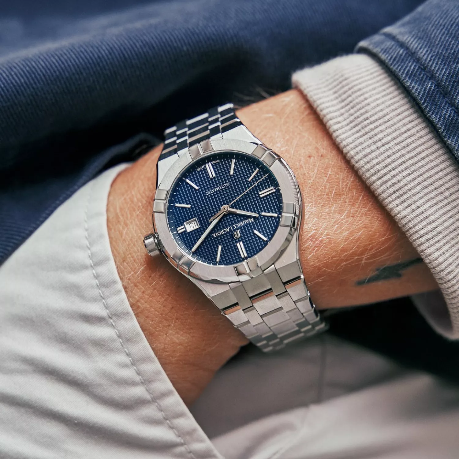 Maurice Lacroix Aikon Automatic 39mm AI6007-SS002-430-1