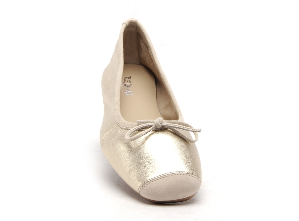 Reqins ballerines femme harmony or