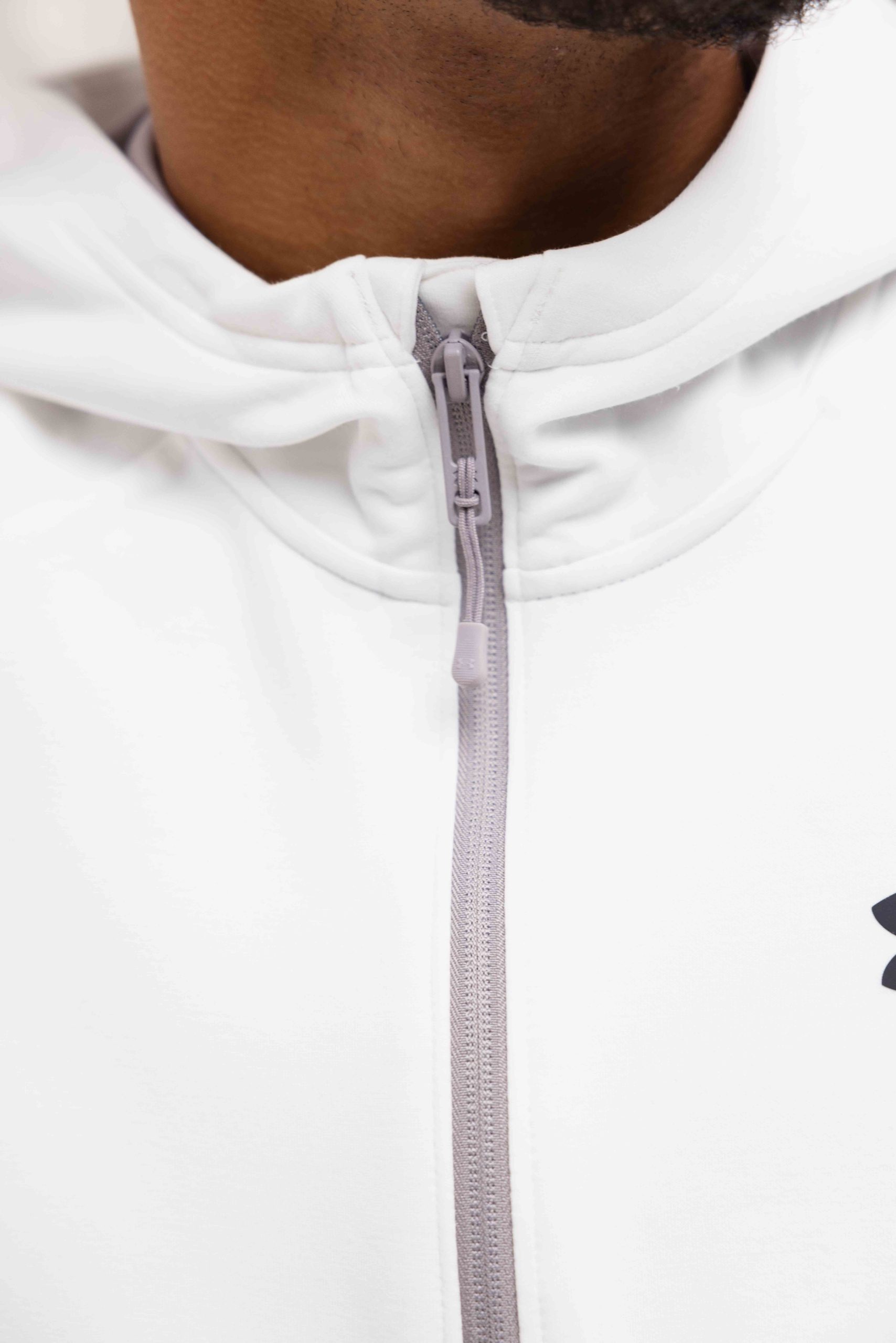 Under Armour Unstoppable Fleece Trainingspak Heren Wit/Bruin