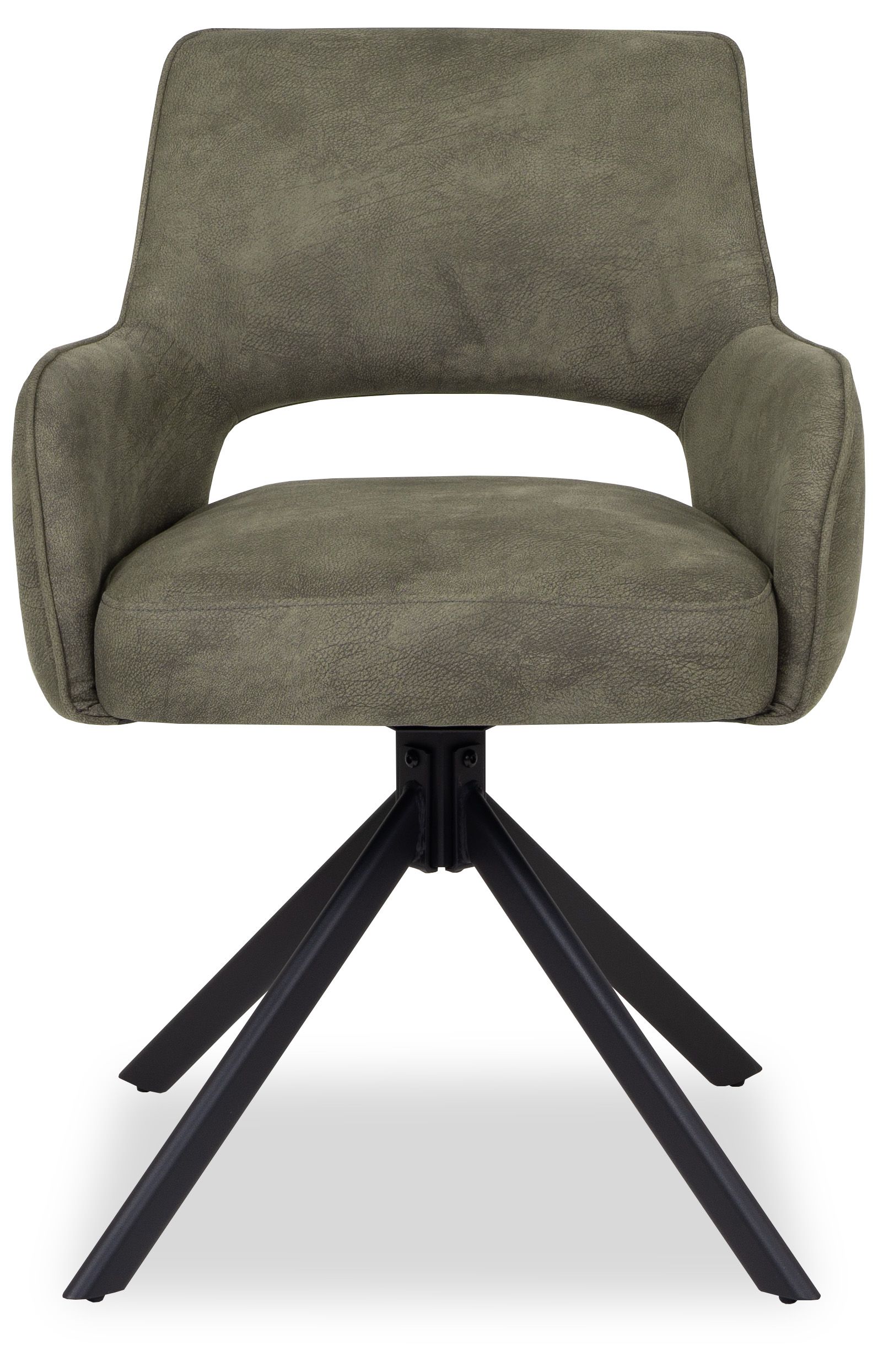 Eetkamerstoel Atlanta 09 olijf Sonja B58 x D58 x H86 cm