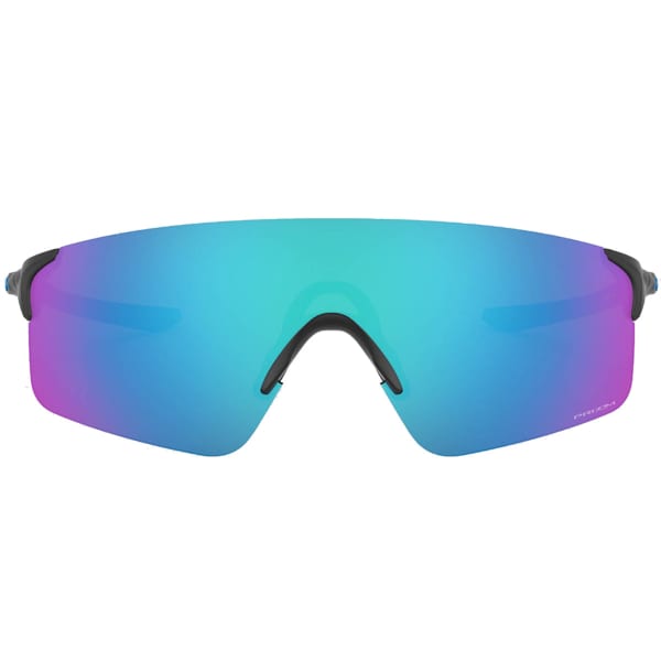 Lunette vélo OAKLEY EVZERO BLADES STEEL W/ PRIZM SAPPH