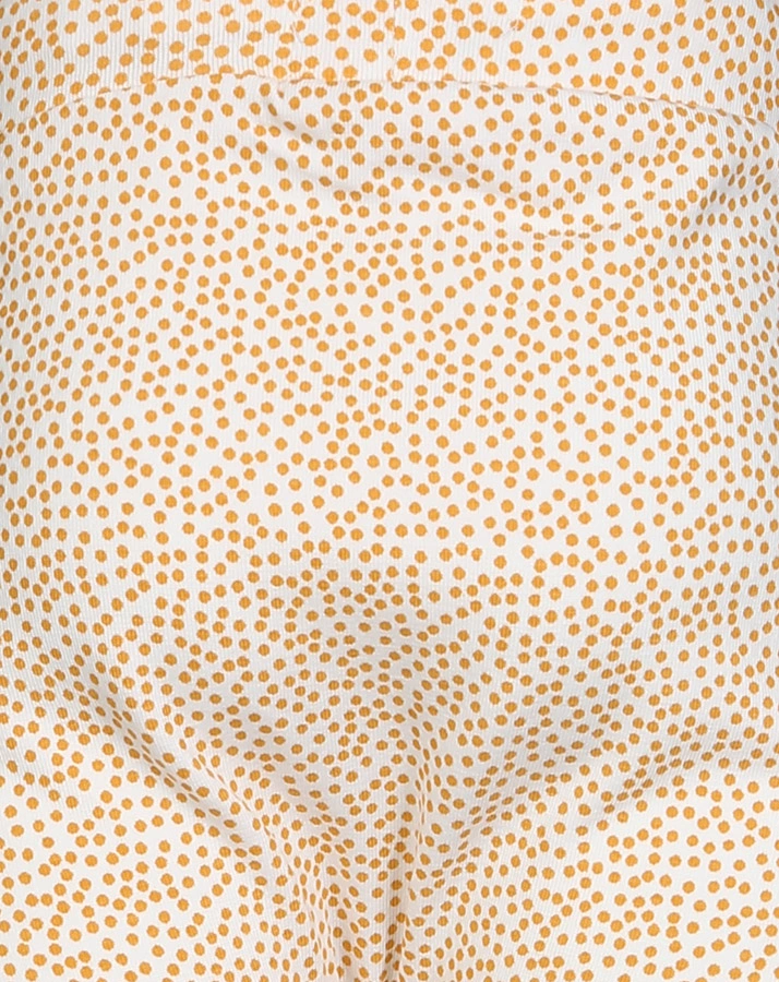 Jersey-Hose LOOSE KIRSTEN – DOTS in honiggelb