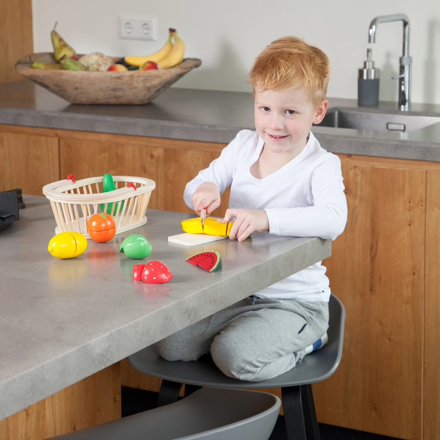 New Classic Toys Schneide-Set Obstkorb