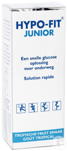 Eureka Pharma Hypo-Fit Junior Solution Rapide Goût Tropical Sachets 12x7g