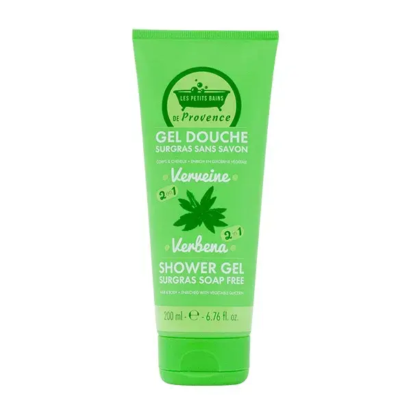 Les Petits Bains de Provence Gel Douche Surgras sans savon Verveine 200ml
