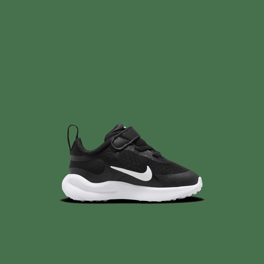 Nike Revolution 7 Baby/Toddler Shoe BLACK/WHITE-WHITE