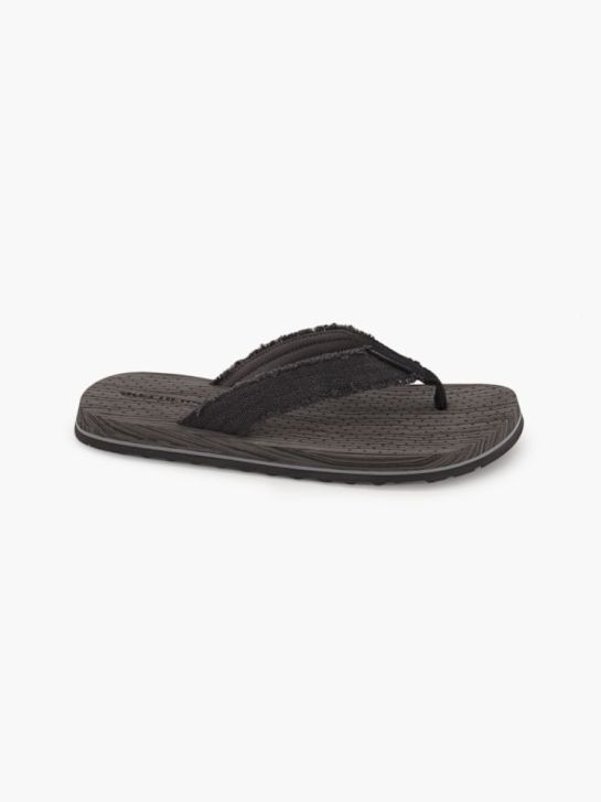 Skechers Pantoletten-Zehentrenner Schwarz