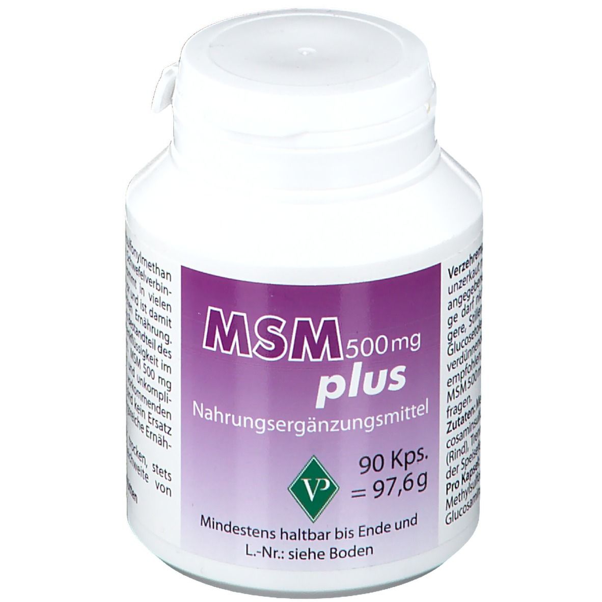 MSM 500 mg plus Kapseln