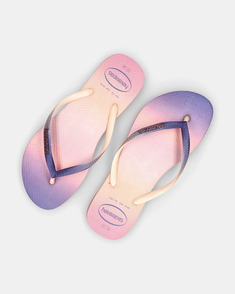 Havaianas Gradient Sunset Slippers  - paars
