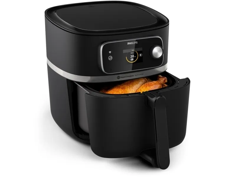 Philips 7000 Series HD9880 Airfryer Combi XXL - Varmluftsrister - 8,3 liter - 2200 W - sort