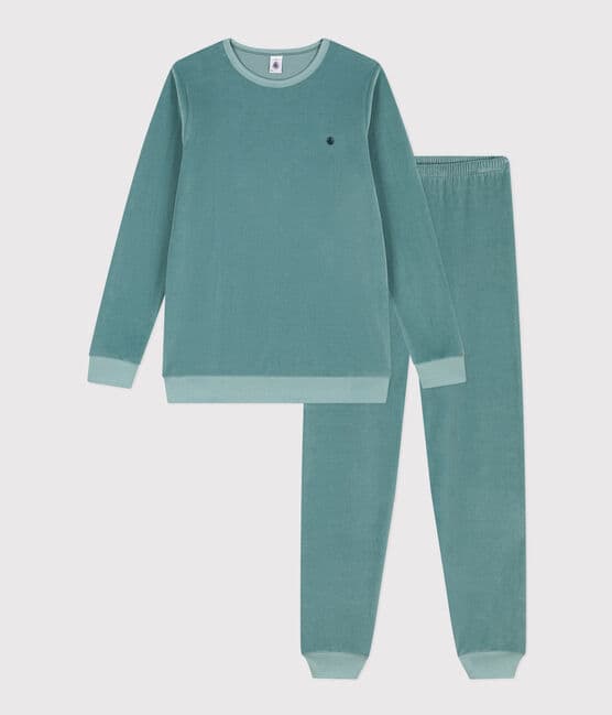 Pyjama en velours enfant mixte