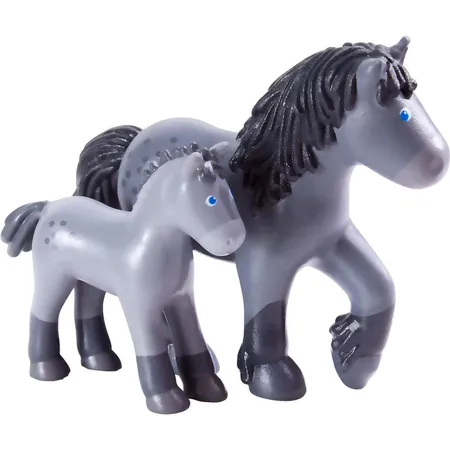HABA 306148 Little Friends Pferd Cassandra und Fohlen Cleo
