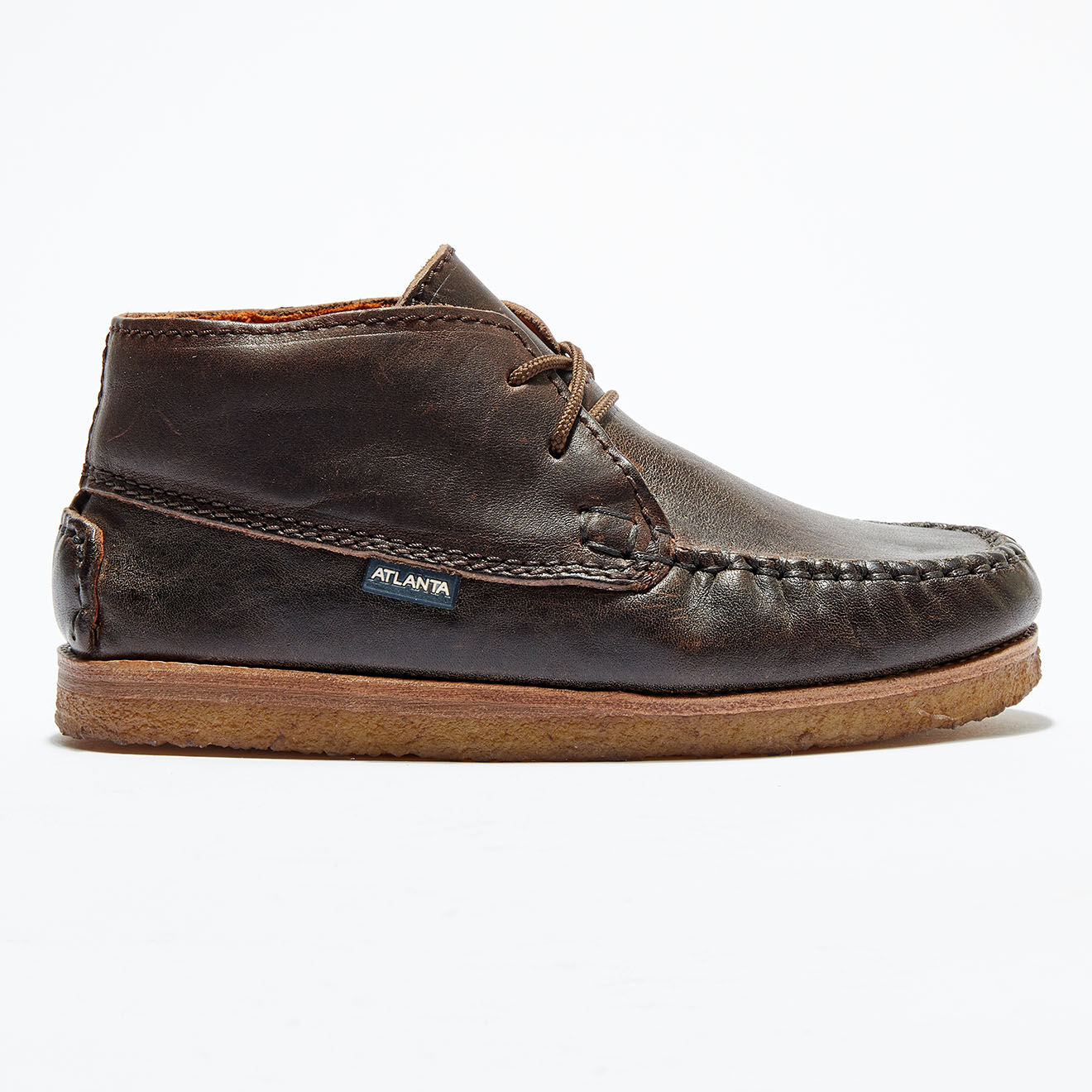 Atlanta Chaussures montantes en Cuir Rustic mokka