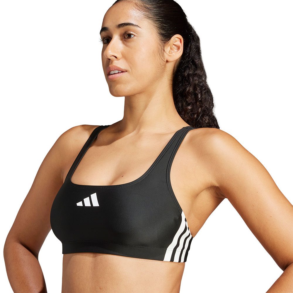 adidas 3-Streifen V-Back Bikini Damen black