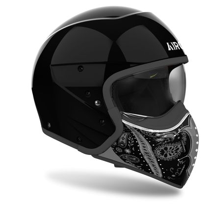 Casque Airoh J110 - PAESLY - Noir
