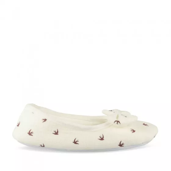 Chaussons BLANC MERRY SCOTT