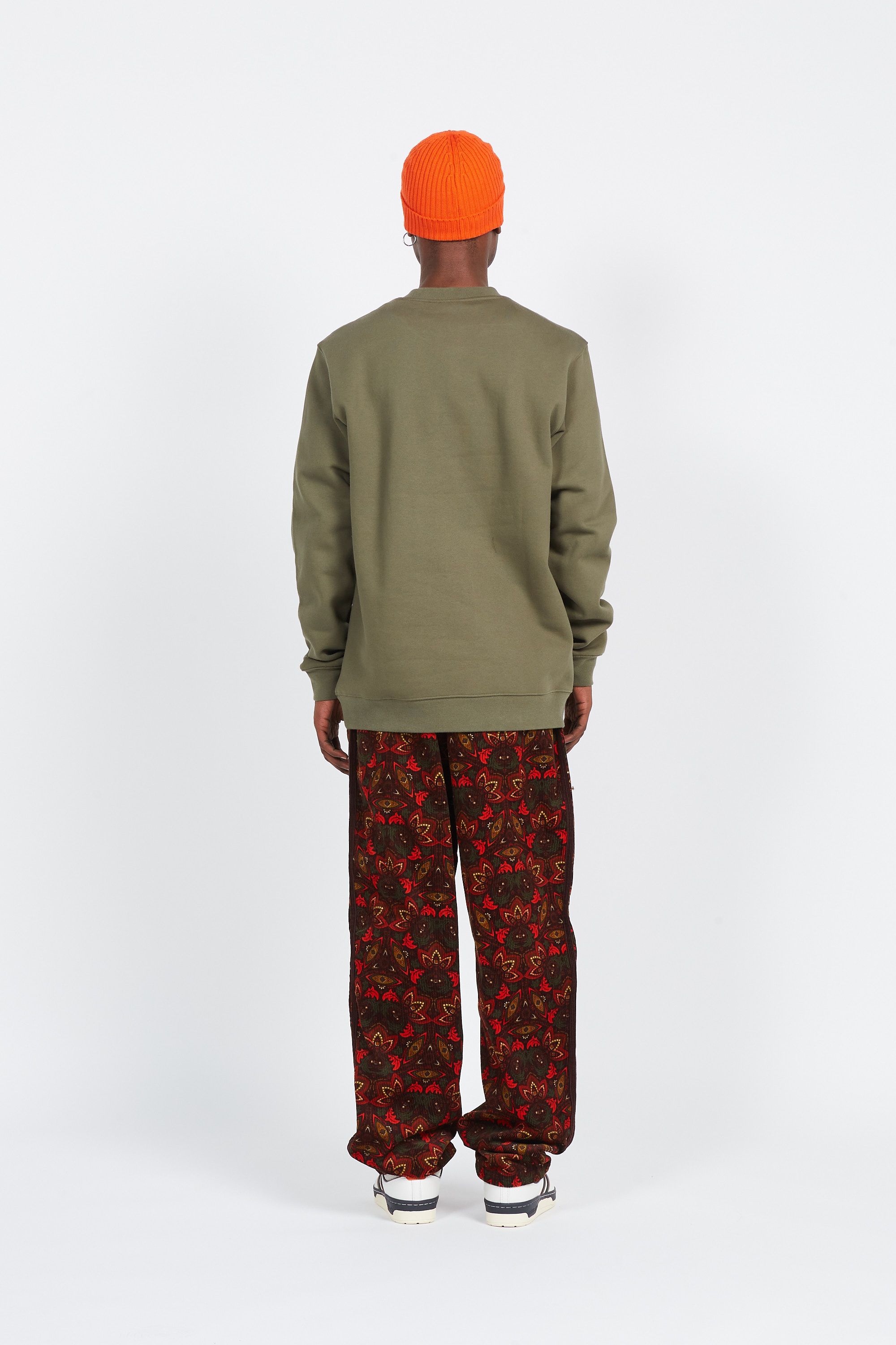 ADIDAS Sweatshirt CORDUROY Vert