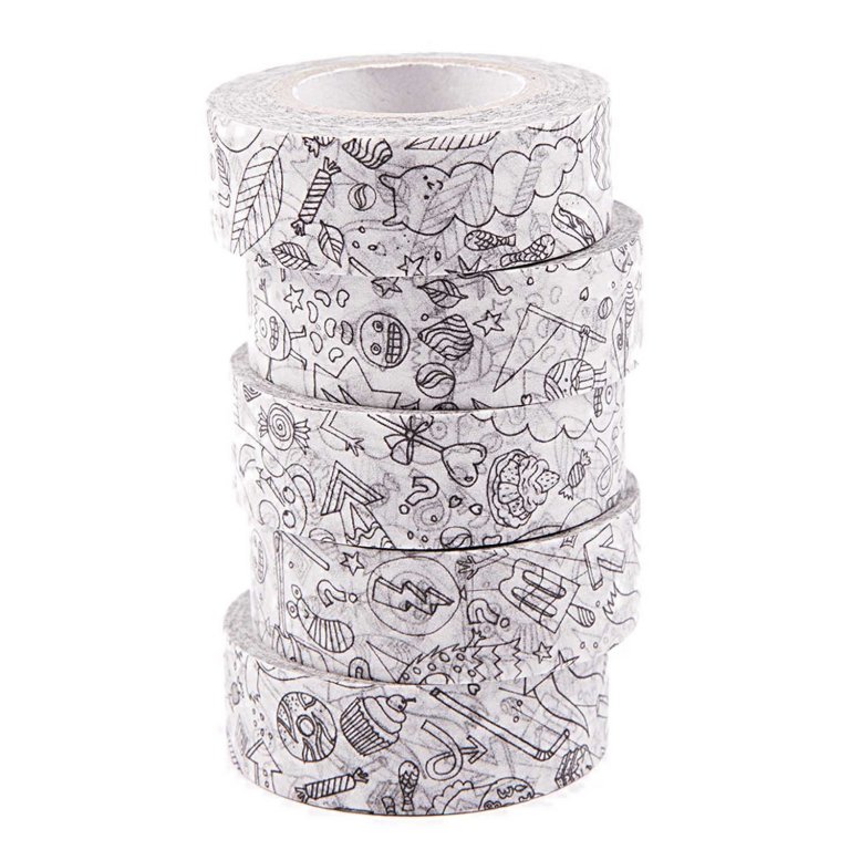 Klebeband Set Paper Poetry zum Ausmalen