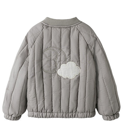 Lil' Atelier Bomberjacke - NbnLio - Trauer Dove m. Mond