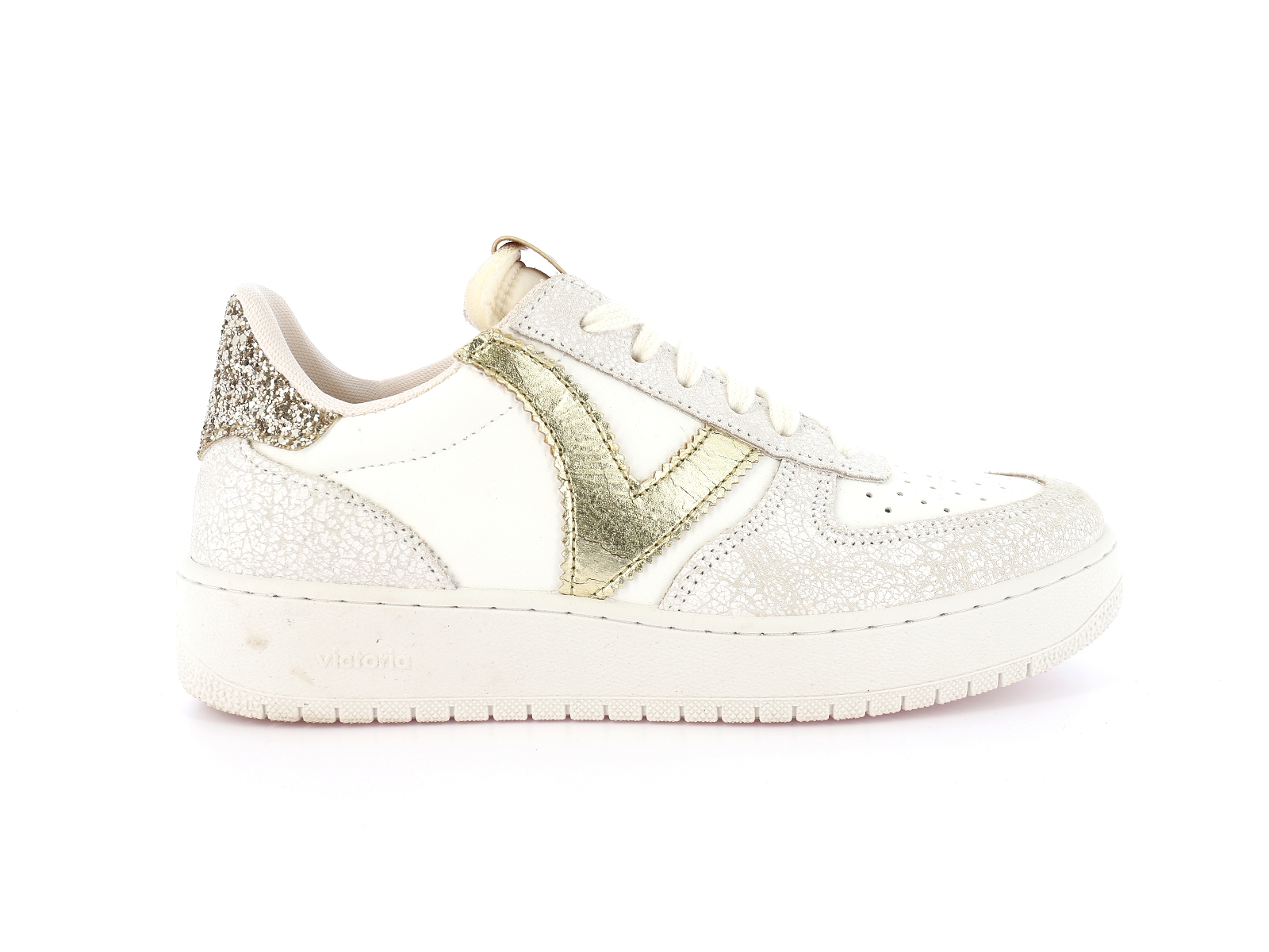 Victoria-1258233 Cuir Blanc-Or