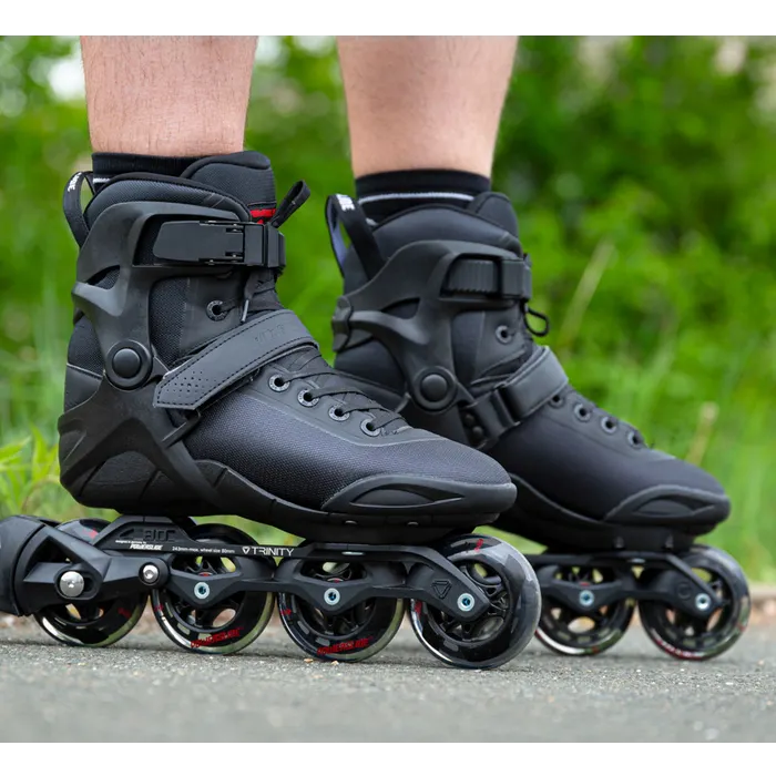 Powerslide Phuzion Radon Black 80 Skates Heren