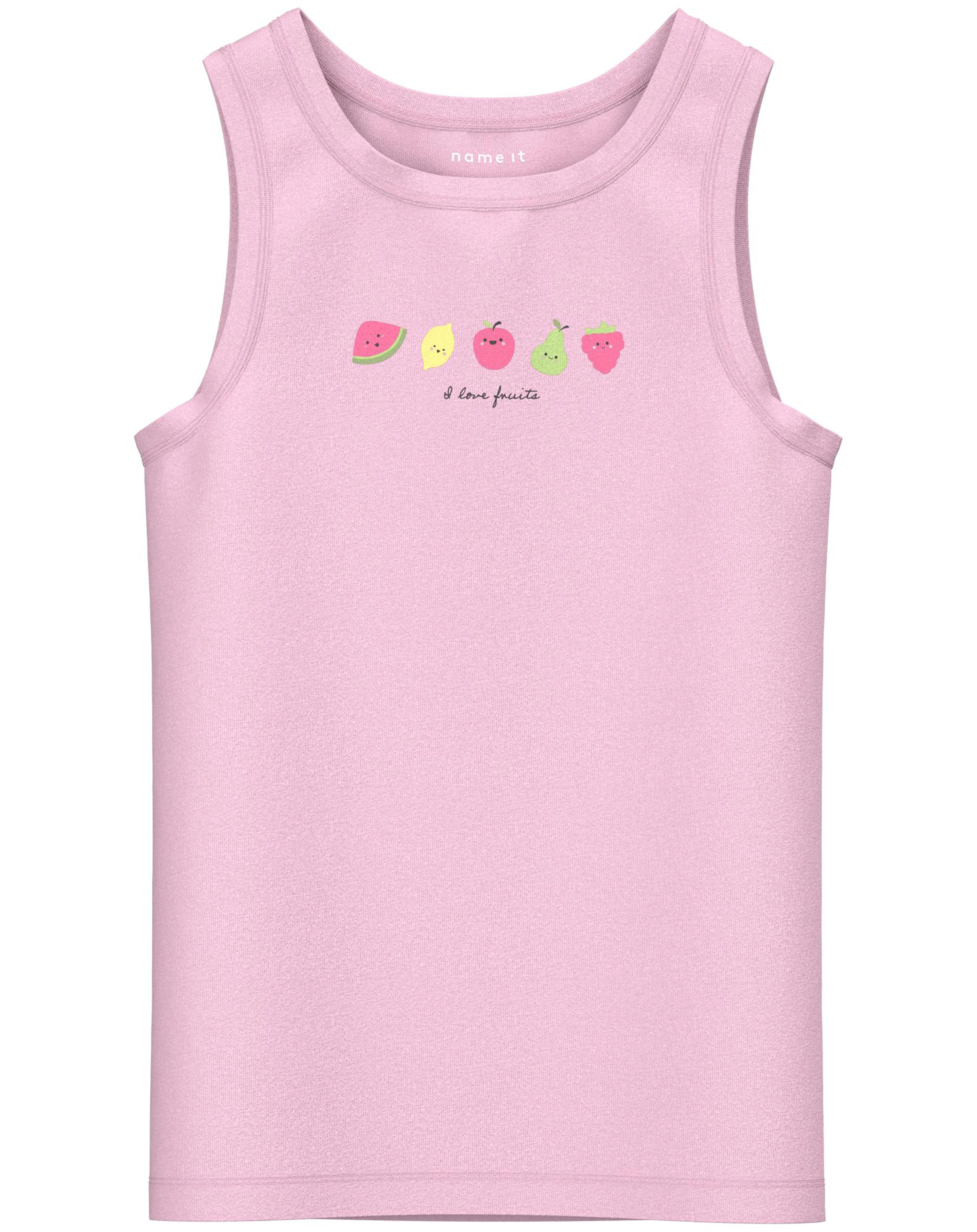 Unterhemd NKFTANK FRUITS 2er Pack in pink lady