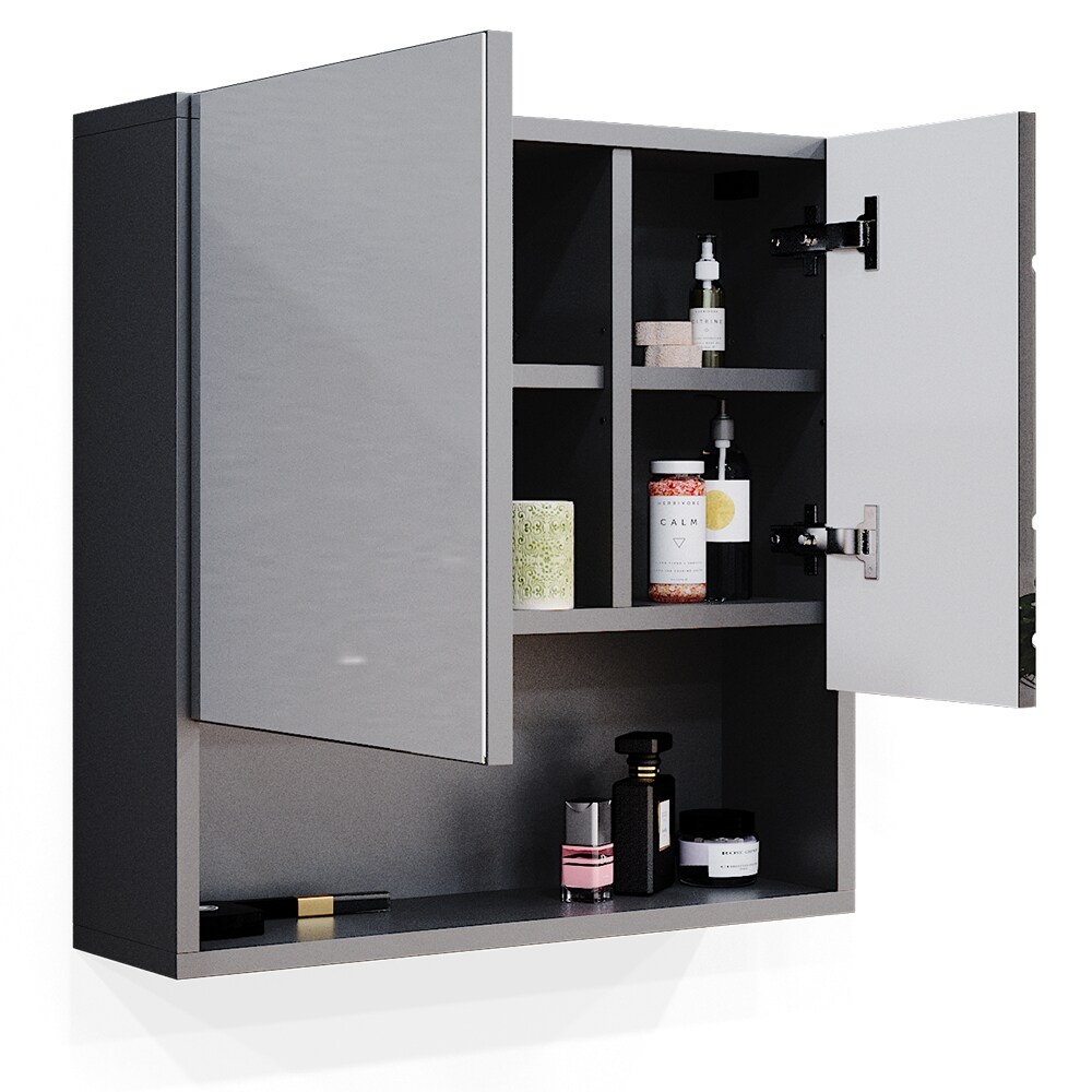 Vicco Spiegelschrank Badschrank Badezimmerspiegel Irma Spiegel Hängeschrank Bad