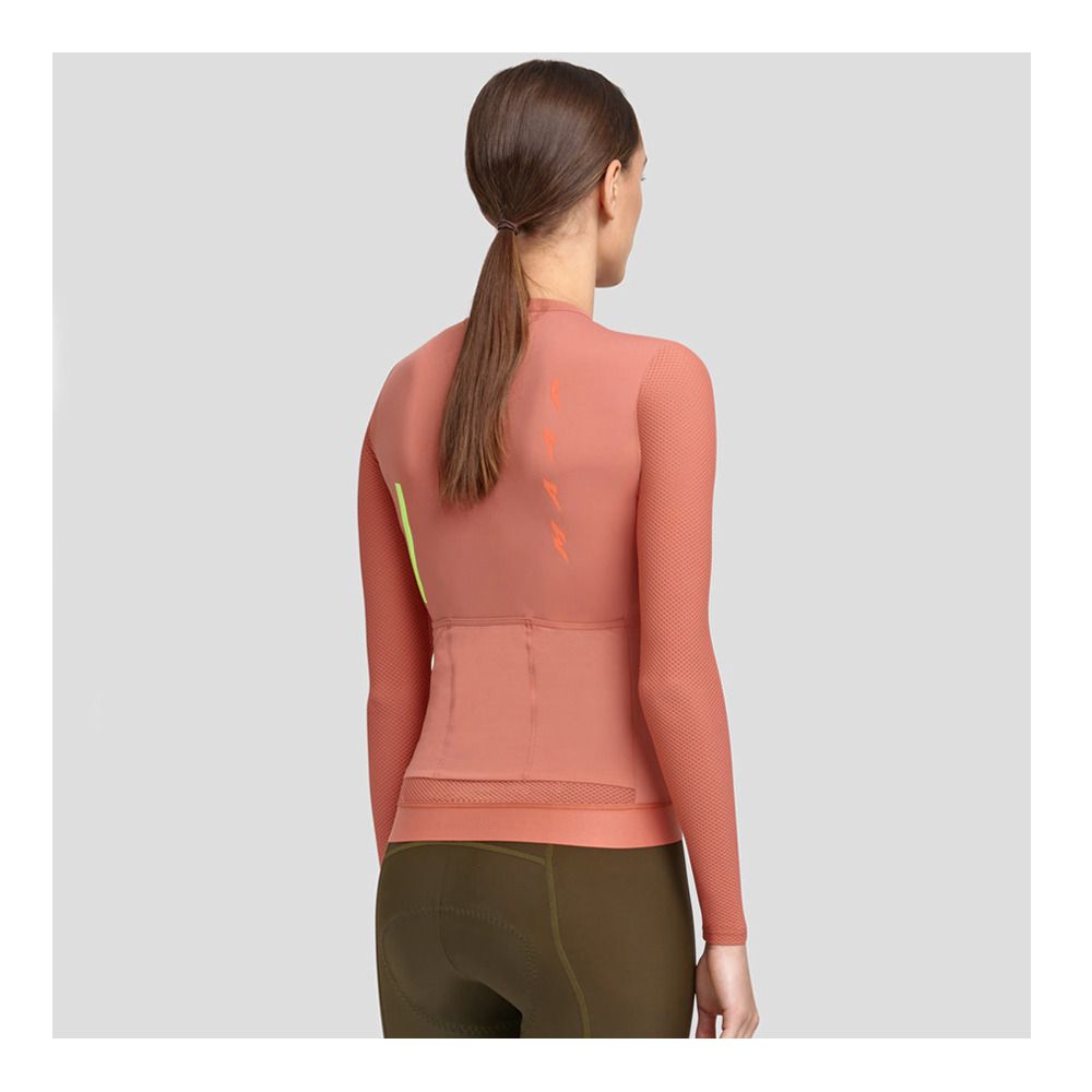 Maap EVADE PRO BASE LS JERSEY - Maillot Femme rose