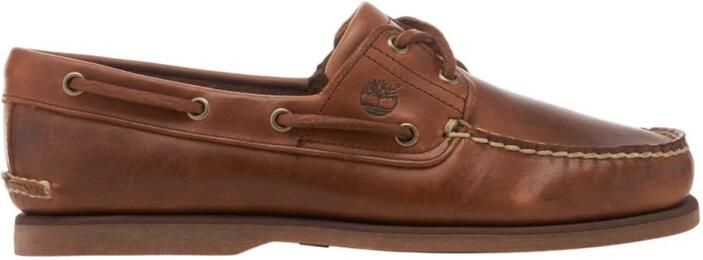 Timberland Authentic Classic Boat Shoe Leather Beige Loafers