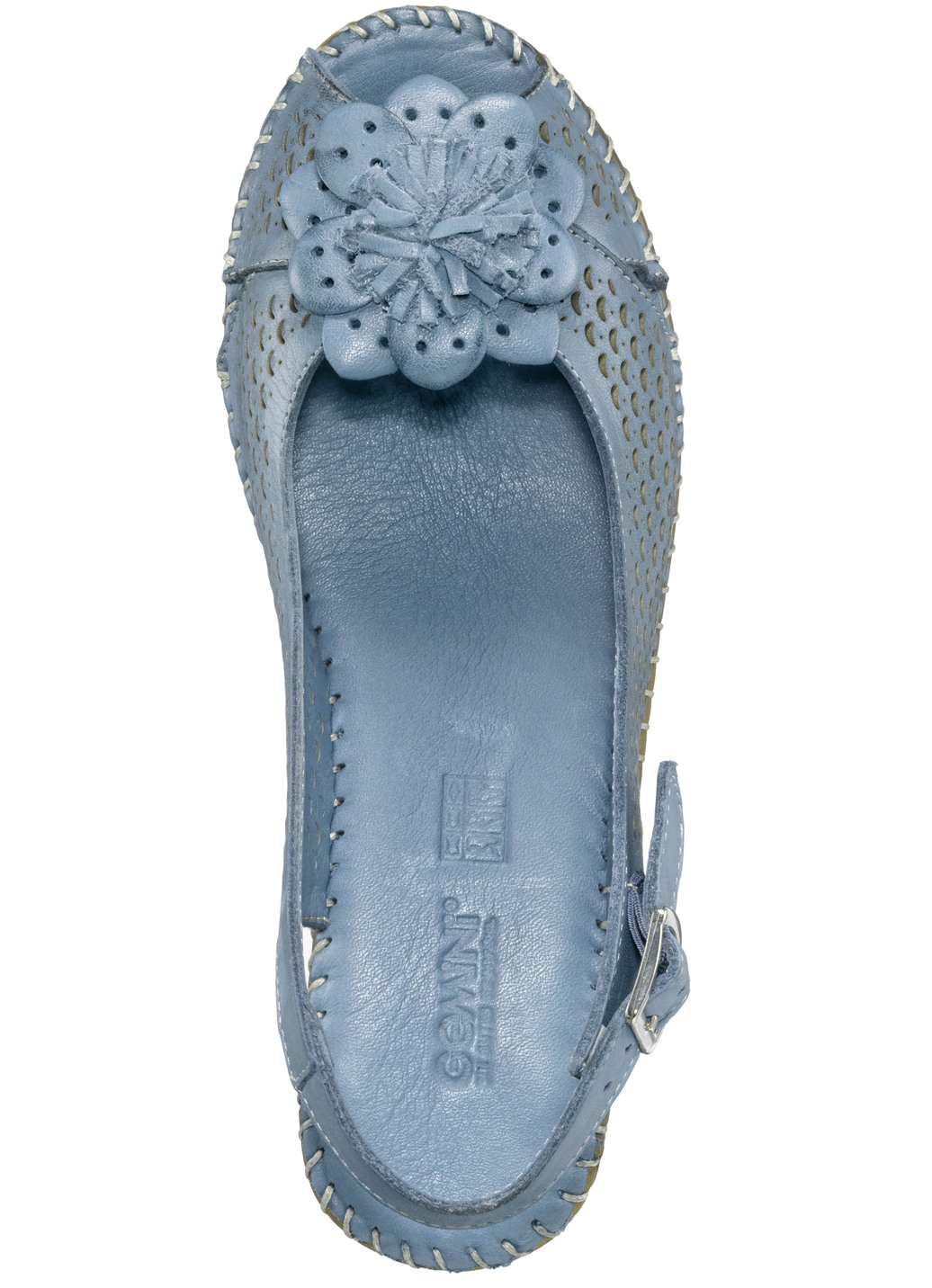 Gemini Sandalette mit Lederblüte