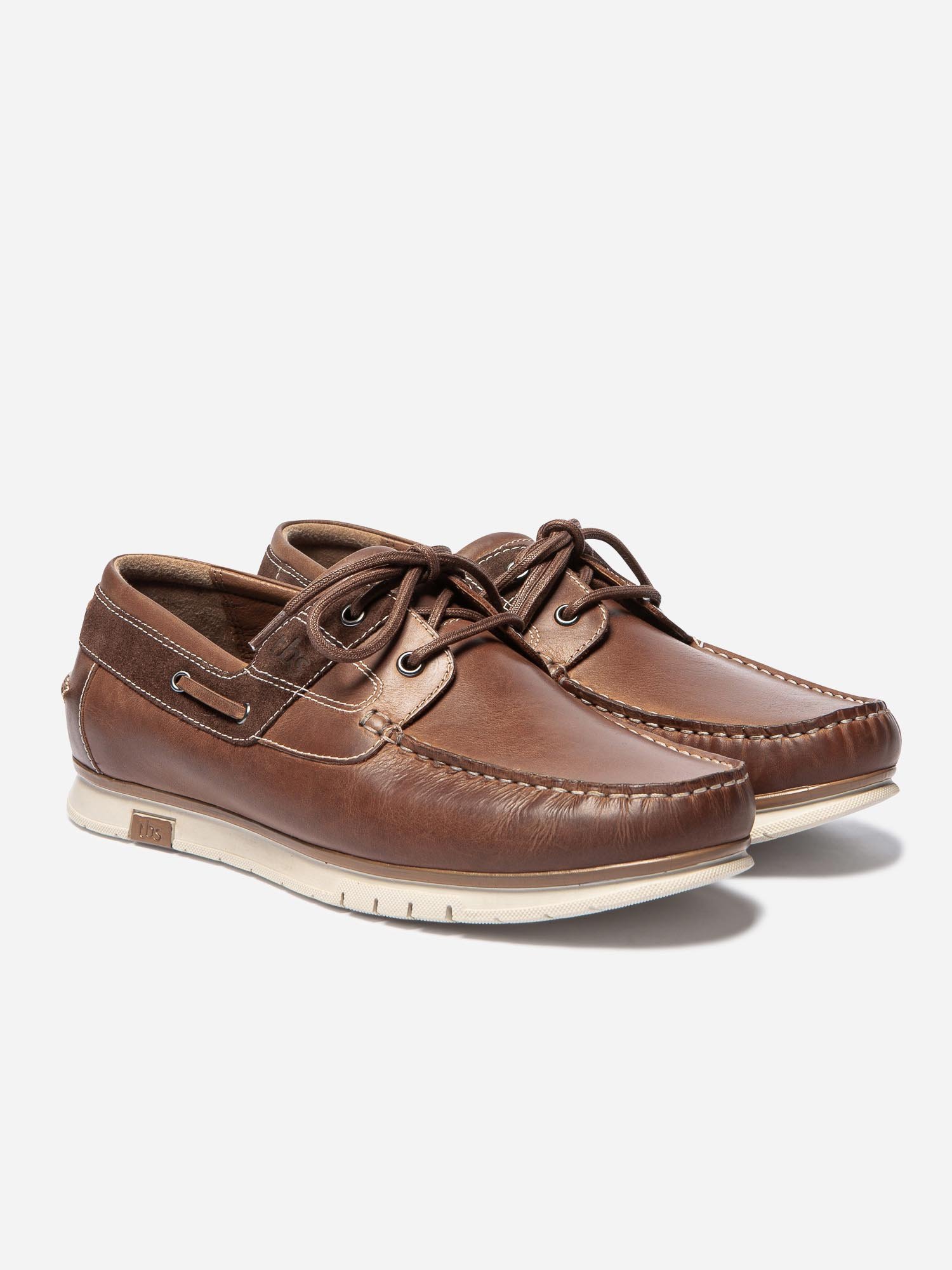 Chaussures Bateau Homme Souple Cuir Marron