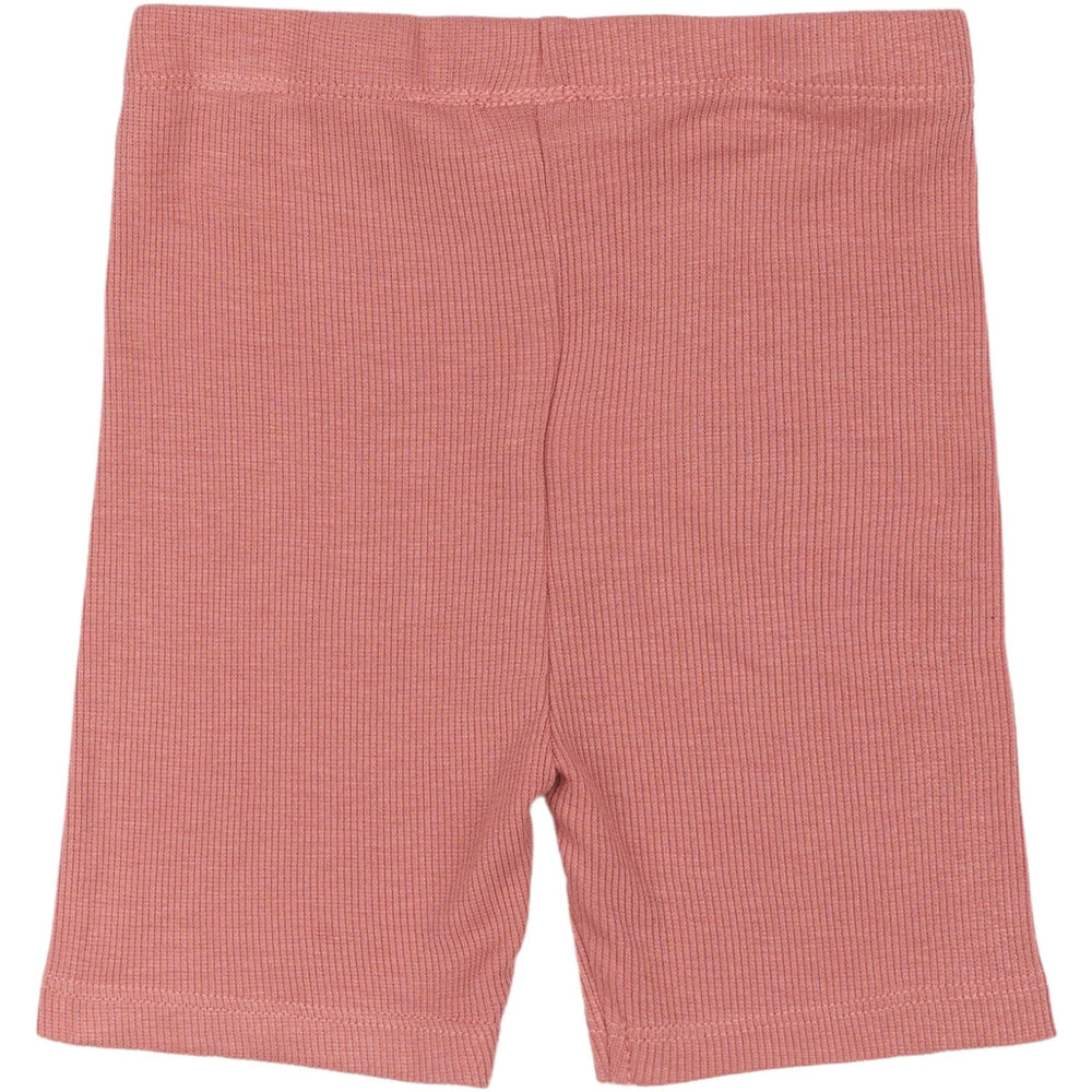 Køb THE NEW Siblings Old Rose Krista Tight Rib Shorts