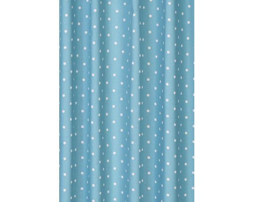 Lus sjaal Stippen turquoise 140x255 cm