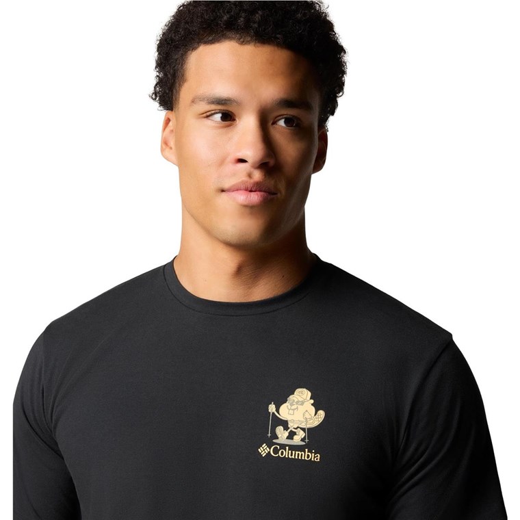 Columbia M Hageman Graphic Tee Black/Hike On