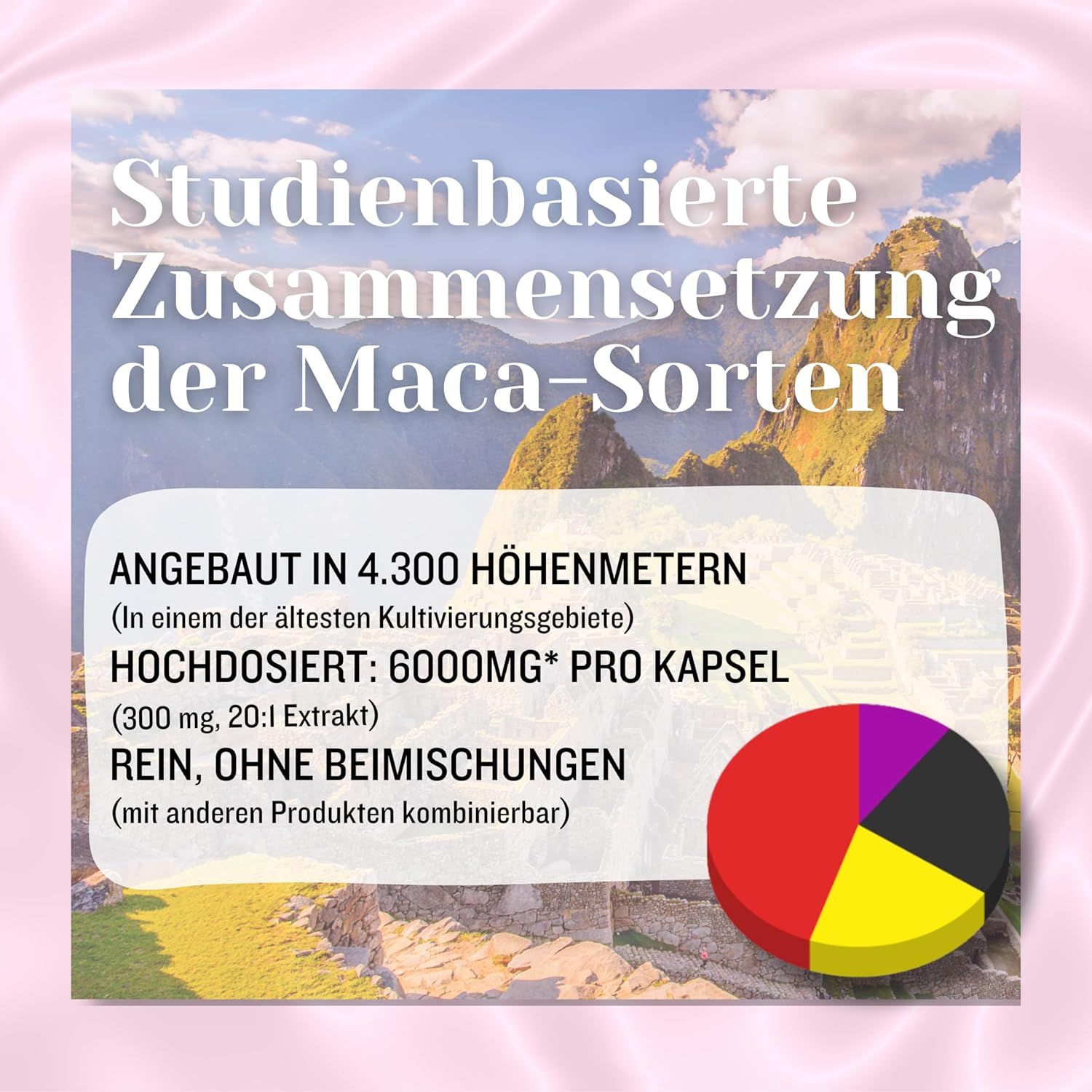 MACAfem® Maca Kapseln hochdosiert für die Frau