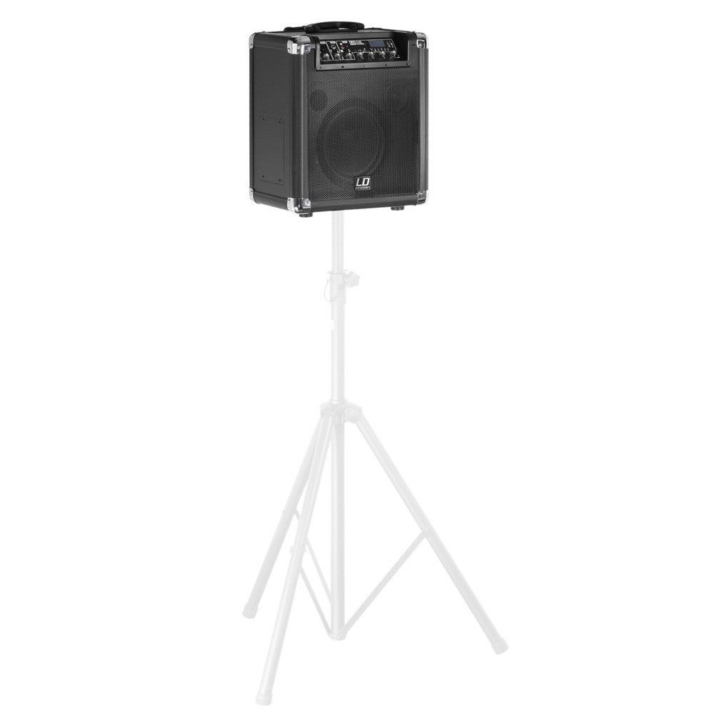 LD Systems Roadjack 10 mobiele geluidsset met mixer op accu