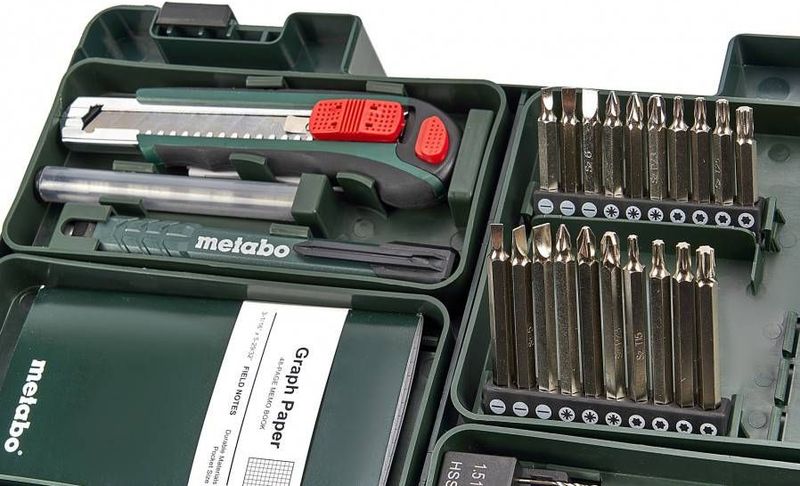 Metabo - PowerMaxx BS12 - Accuschroefboormachine - 12V - 2x Li-Power Accu-packs