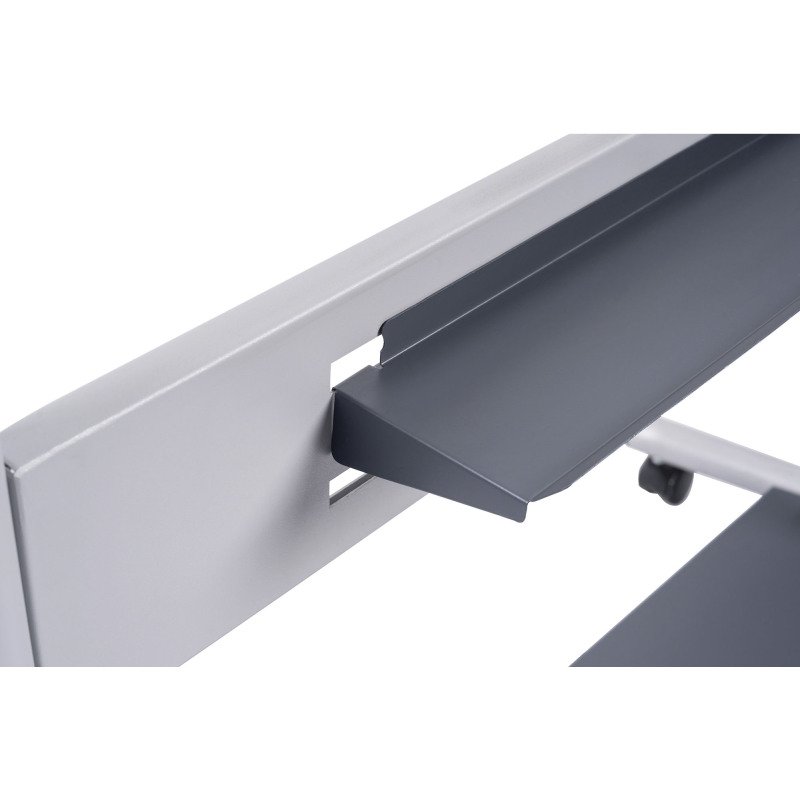 Tableau blanc laqué pivotant Evolutio 92 x 120 cm Bi-Office