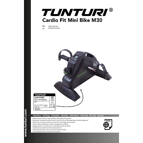 Tunturi Cardio Fit M30 siddecykel